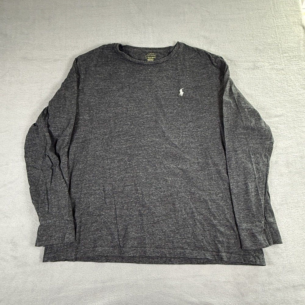 Polo Ralph Lauren Men's XL Dark Gray Long Sleeve T-shirt